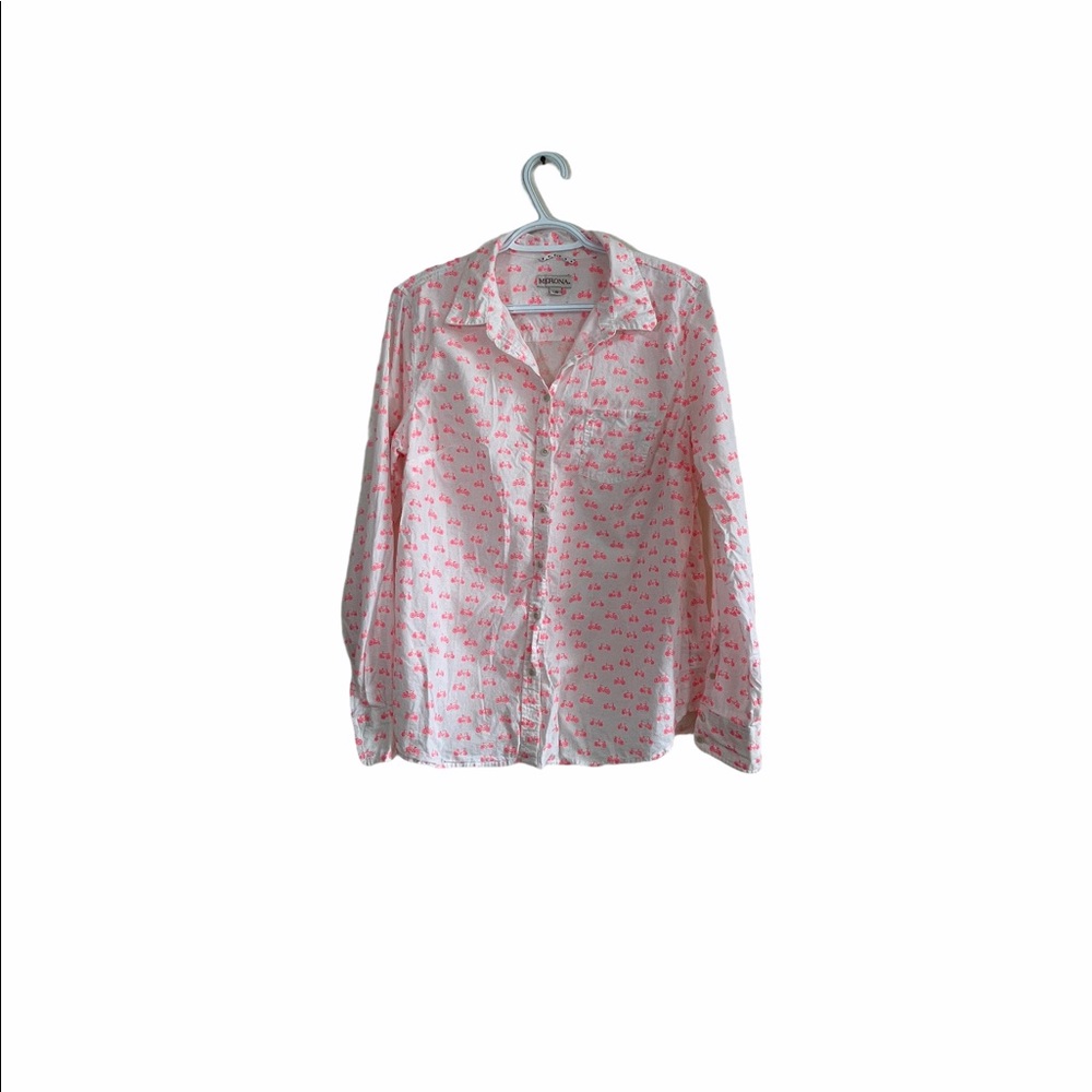 Merona Novelty Bicycle Print Top